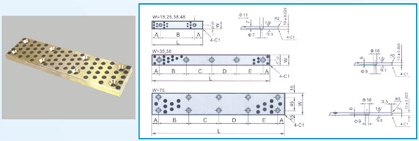 JSP OILLESS MIDDLE WEAR PLATE STANDARD METRIC SIZE